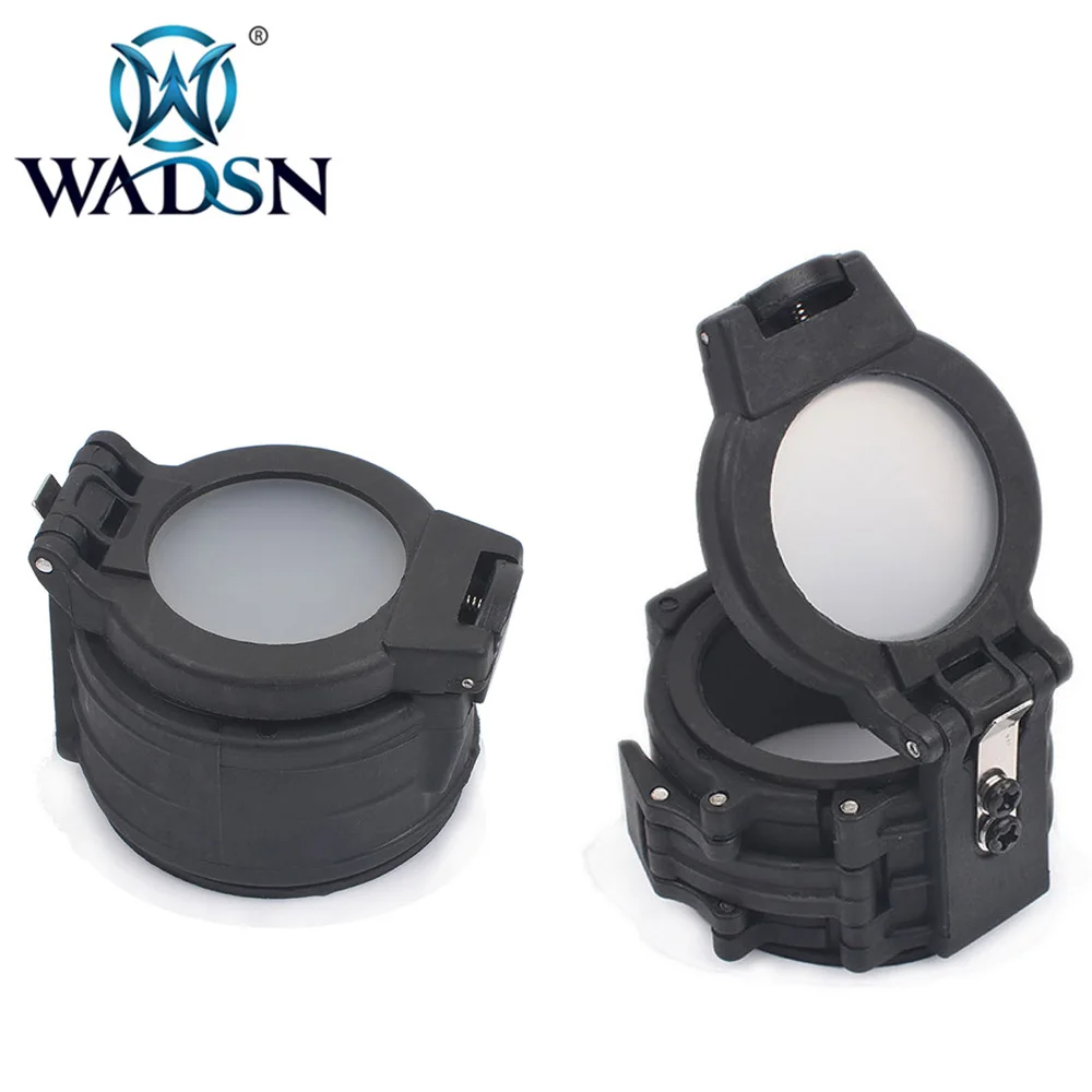 

WADSN Tactical Flashlight Diffuser FM14 (1.62'') Fits M961 & M910 Airsoft Scout Light IR Filter WEX304 Weapon Light Accessories