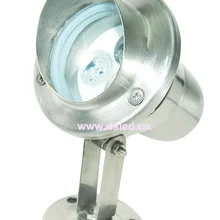 По DHL! Высокая мощность нержавеющей стали 3 Вт подводный светодиодный свет, светодиодный свет бассейн, DS-10-3-3W, 12 В DC, IP68