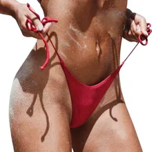 Womail, летнее Бразильское бикини с Т-образным вырезом на спине, пляжные стринги, купальный костюм, женский купальный костюм, купальный костюм