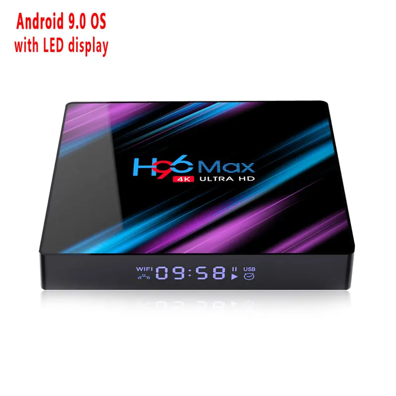 H96 MAX RK3318 2G/4G RAM 16G/32G/64G ROM smart TV box Rockchip RK3318 android 9.0 tv box H96