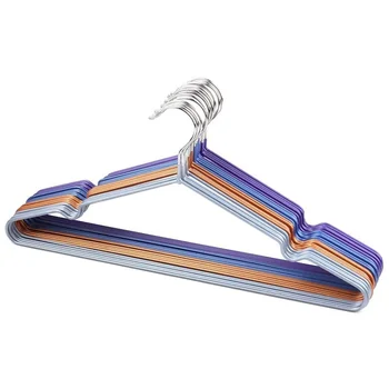 

Sorplus High Quality PVC Coated Hangers/ Metal Hanger (20 pieces/Lot)