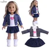 Doll Clothes 3 Pcs/Set for American 18 Inch Girl & 43 cm Born Baby Items Our Generation 38cm Nenuco Ropa y su Hermanita,Xmas ► Photo 2/6