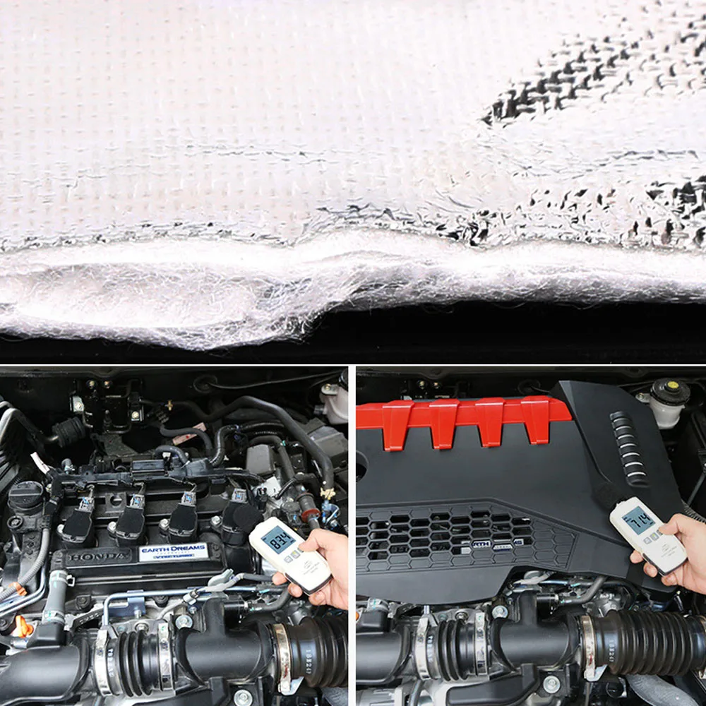 Крышка двигателя из АБС пластика крышка капота звукоизоляционная для Honda Civic 2016