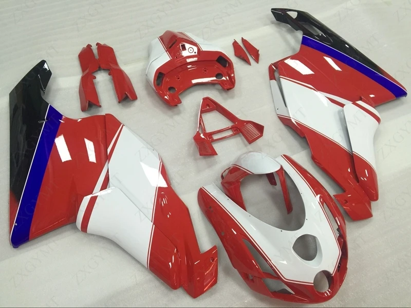 Обтекатели для DUCATI 749 2003 2004 красный черный наборы тела 749R 03 набор всего 2003|Полные
