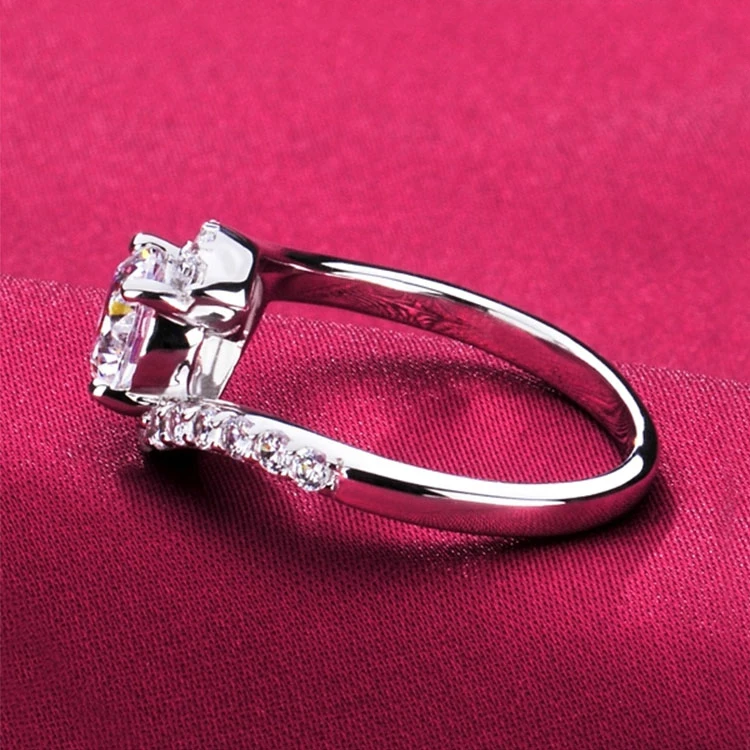 Женское Обручальное кольцо с фианитом 7 мм|wedding rings for women|wedding ringsrings women |