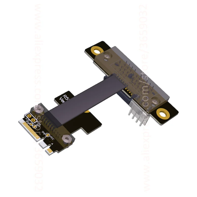 Переходник с локтя PCI e x1 на M.2 Wi Fi ключ A.E A + E переходник карта расширитель Gen3.0