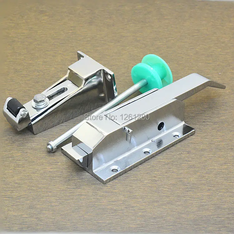 zinc alloy door handle Freezer door handle cam lift safety latch heavy