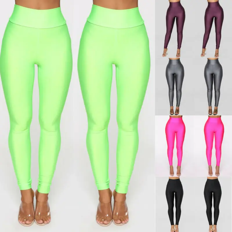 Elastic Waist Yoga Pants 