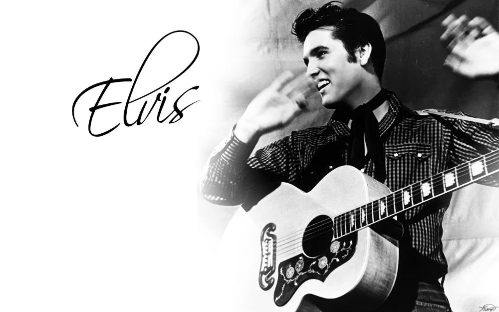 

Hot Custom Elvis Aron Presley Canvas Fabric Poster Stylish Classical Decor Fashion Mondern Poster Wall Art Fabric