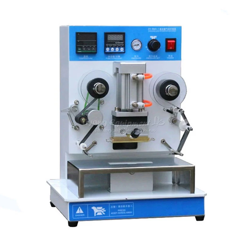 Marking machine ZY RM3 printing on leathe plastic paperprinting