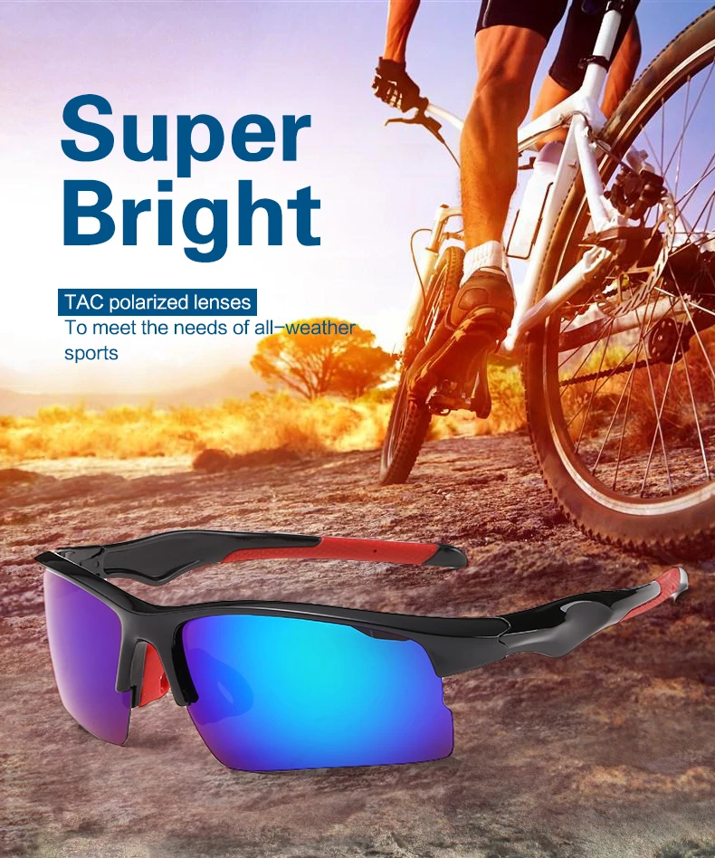 Vlhqetxn Спорт Солнцезащитные очки для женщин Для мужчин поляризационные Брендовая Дизайнерская обувь UV400 защиты Защита от солнца Очки для wo