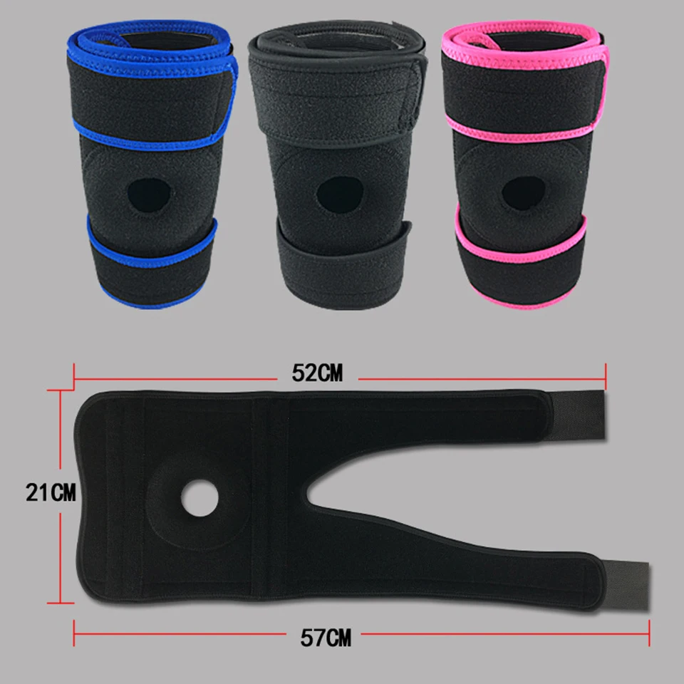 1 шт. регулируемый спортивный наколенник для баскетбола волейбола|leg knee support|sport