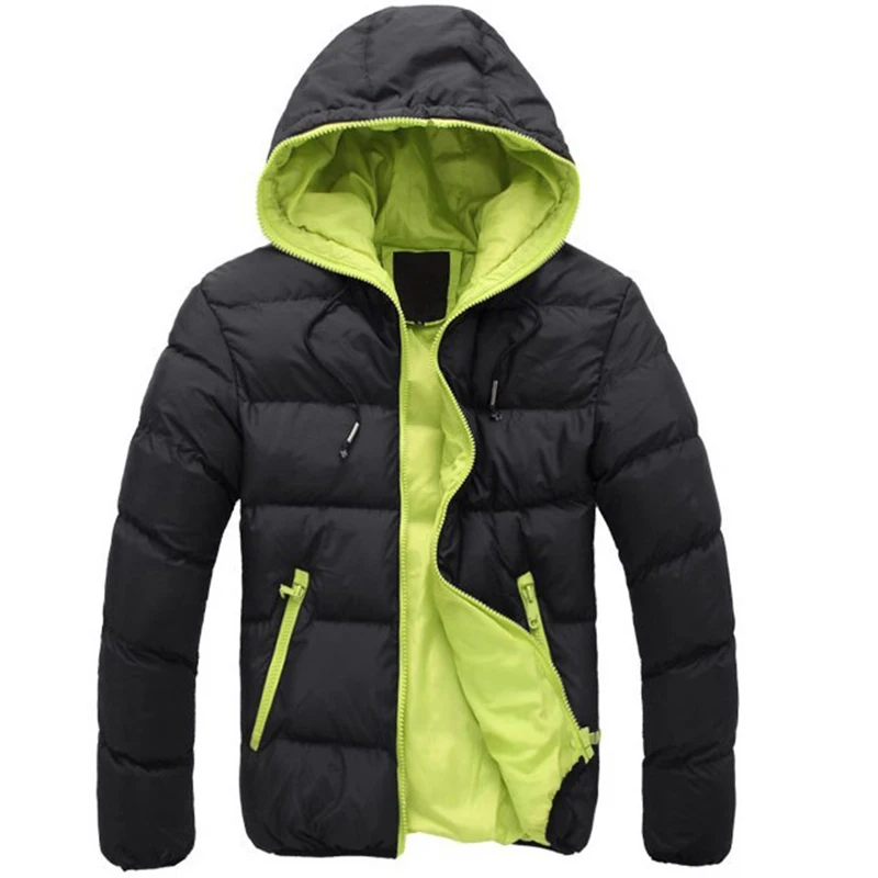 Fashion Windbreakers Men Plus Size XXXXL Winter Jacket Jackets Man Clothes 2018 Men's Casual Parka hOT | Мужская одежда