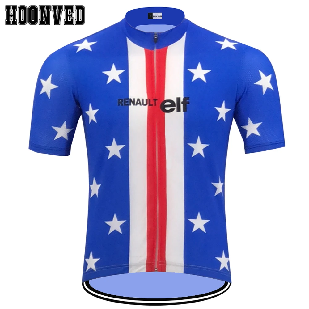 Новая Команда Go Pro team Man США синий ретро джерси для шоссейных велогонок одежда с короткими рукавами Трехцветная велосипедная майка para hombre