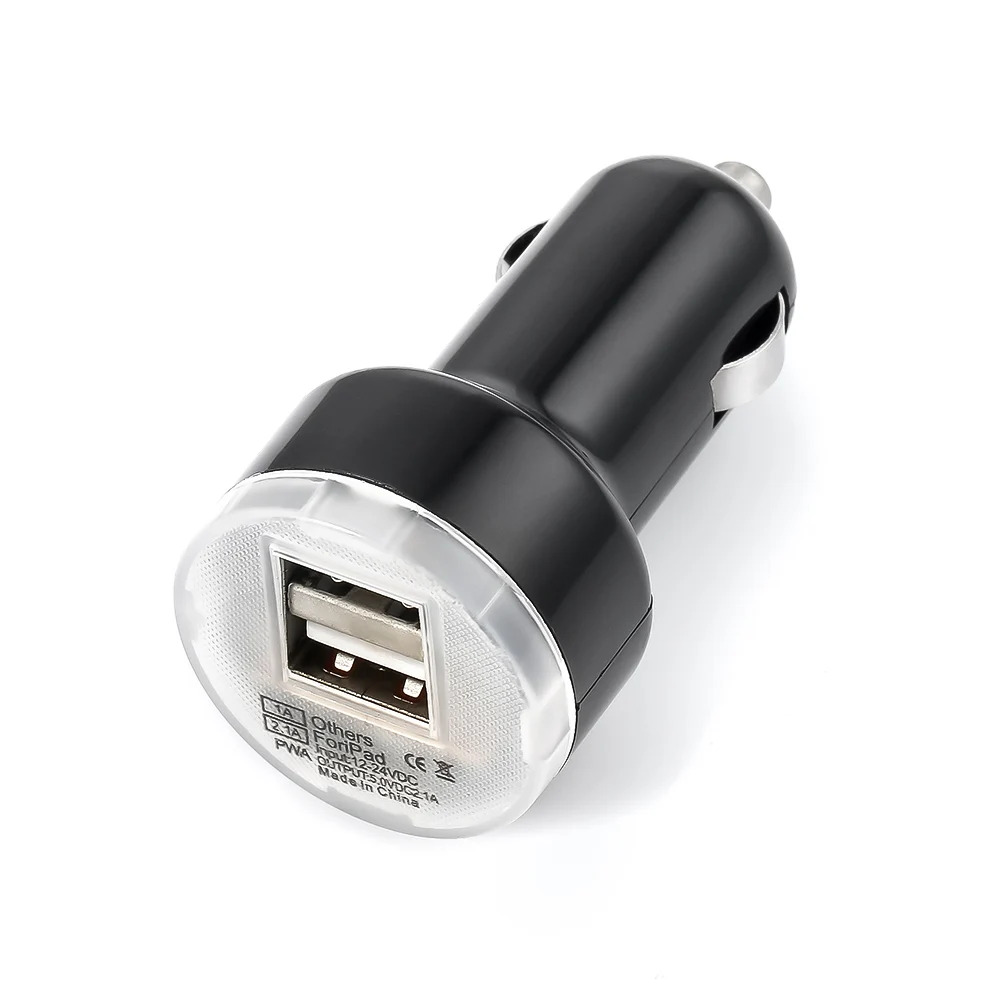 

Cigarette Lighter Fast Car Charger Power Adapter 3.1A Dual USB Car Charger 12-24V Cigarette Socket Lighter Car Styling Dual USB