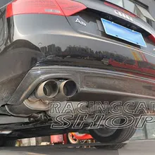 S5 Стиль Настоящее карбоновое волокно задний диффузор для Audi A5 Coupe Non-Sline Non-S5 бампер 2013UP A057