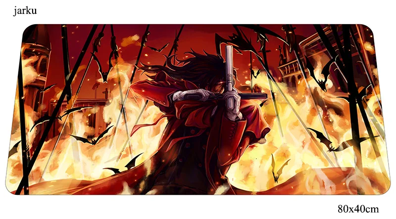 Hellsing коврик для мыши 800x400x2 мм игровой коврик для мыши Аниме locrkand office notbook Настольный коврик Лидер продаж padmouse игры pc gamer коврики