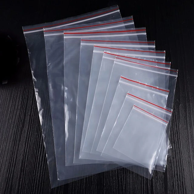 Small Zip Lock Plastic Bags Reclosable