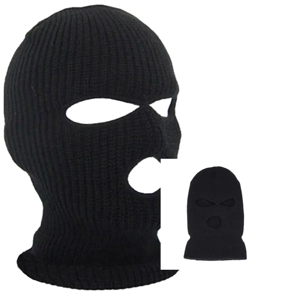 

Outdoor Balaclavas Full Face Cover Mask Robber Cool Knitted Beanies for Men Head Neck Balaclava Cycling Bike Caps NYZ Shop