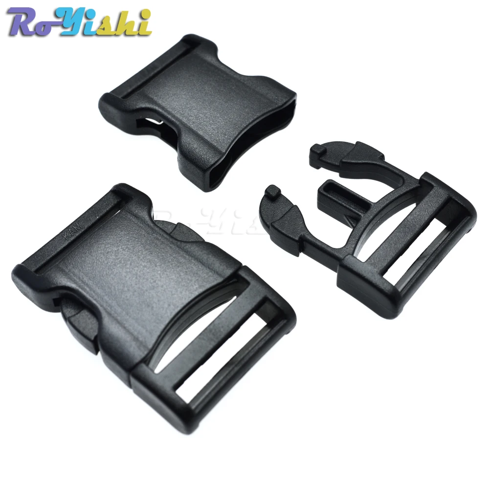 1 1/2"Plastic Arched Buckle For Tactical Backpack Straps Travel Bags