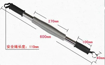 

40kg electroplating spring Fitness Equipments Stainless steel Hand Gripper Strengths