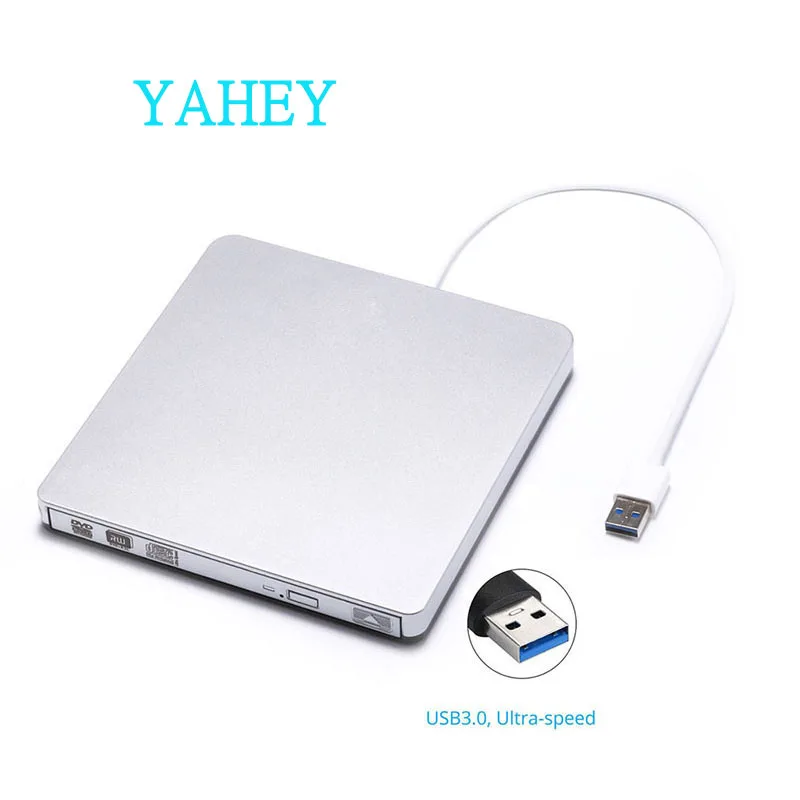 

USB 3.0 External CD/DVD-ROM Recorder External computer DVD player Burner for Laptop Computer Apple imac Windows