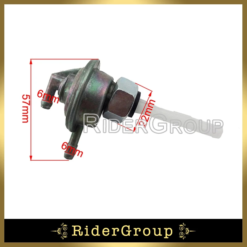 Газовый топливный клапан ручная версия для GY6 50cc 90cc 110cc 125cc 150cc китайский мопед