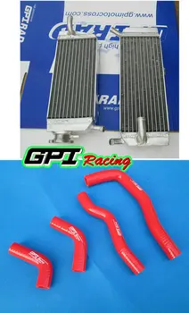 

Aluminum RADIATORS for HONDA CRF 450X CRF450X 2005-2016 05 06 07 08 09 10 +RED hose