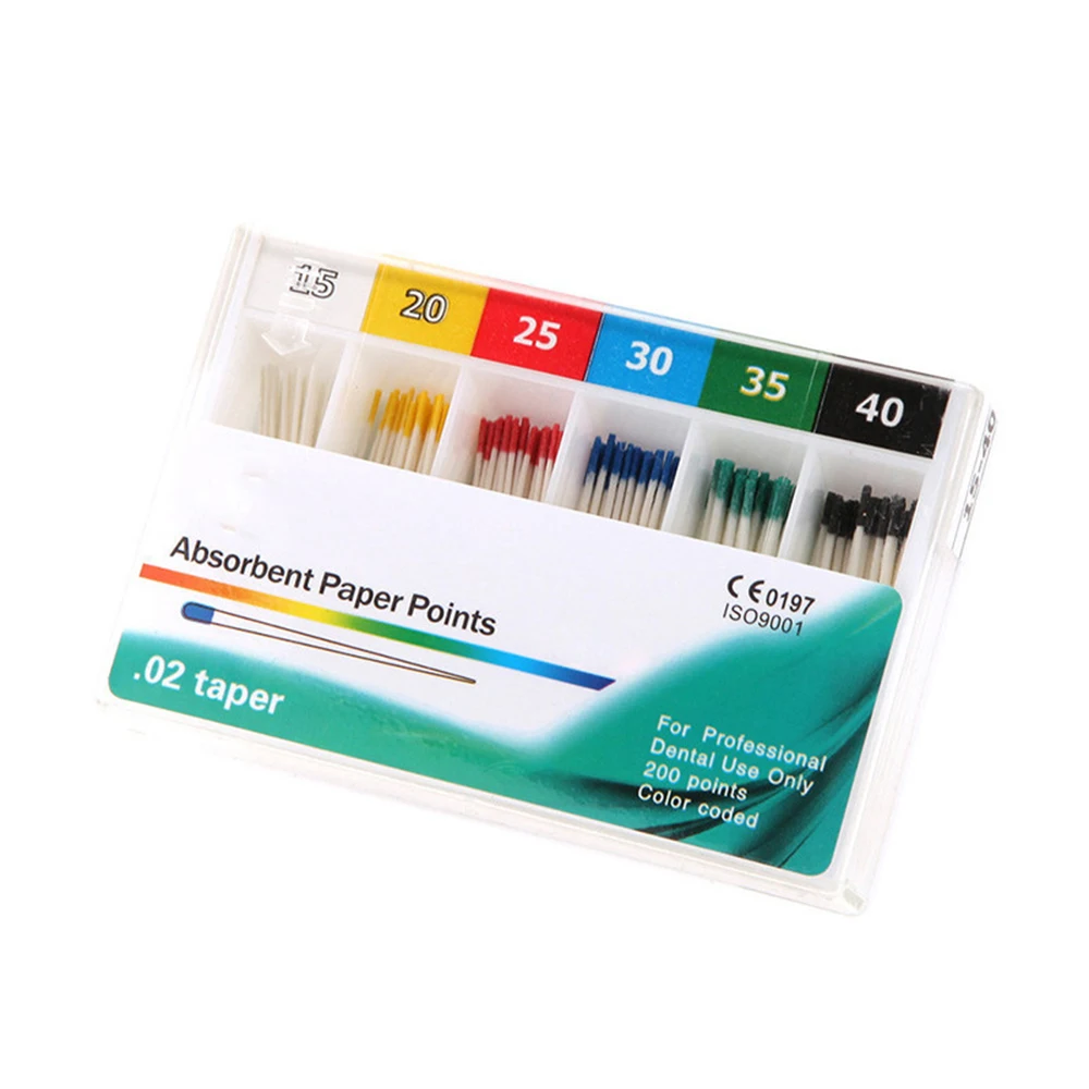Pro Dental Absorbent Paper Point Sterile Mixed Sizes 15 40 For