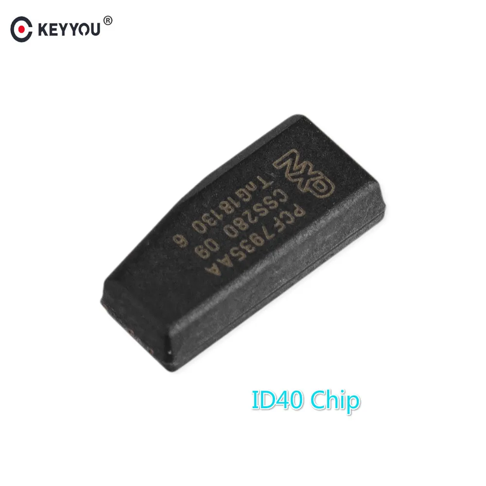 KEYYOU 10 шт./лот транспондер чип автомобильного ключа ID40 для Vauxhall Opel ID 40 Чип