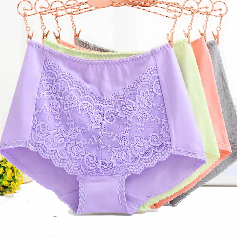 Daily Girl Lace Panties Women's Underwear Period Pants Cotton Healthy Seamless Underwear Keep