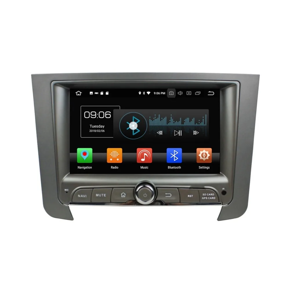 Discount Android 8.0 Car Audio DVD Player for Ssangyong Rexton 2014 2015 4GB RAM Radio GPS Bluetooth WIFI Mirror-link 32GB ROM 1