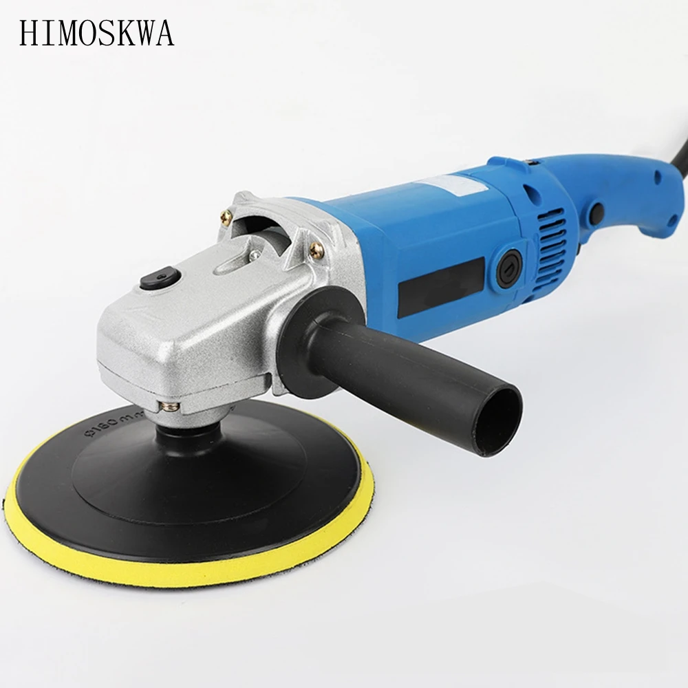 

HIMOSKWA 220V 50Hz Rated Input Power 1400W Polishing Machine Car Polisher Electric Car Waxing Machine