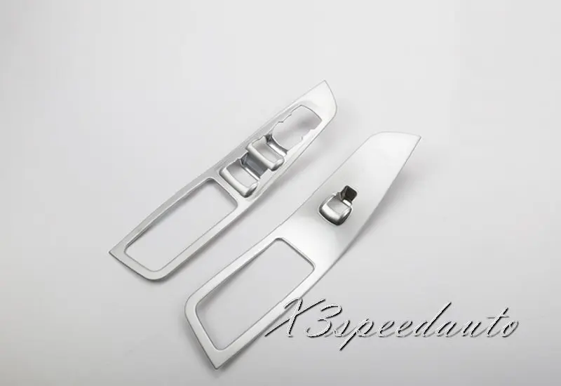

Free Shipping Chromed 2PCS Inner Door Window Handle Holder Switch Cover For Ford Edge 2015 2016 2017