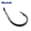 Mustad Hooks With Ring 10757 High Carbon Steel  Peche Anzol Double Back Barbs Lure Wedkarstwo Fishhook 1#-9# Sea Pesca ► Photo 2/6