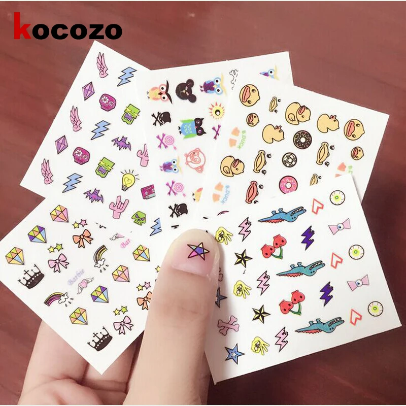 

Girl Nail Stickers DIY Kids Toys For Children PVC Manicure Sticker For Nail Make Up Set Girl's Jewelry Birthday Xmas Gift Toys