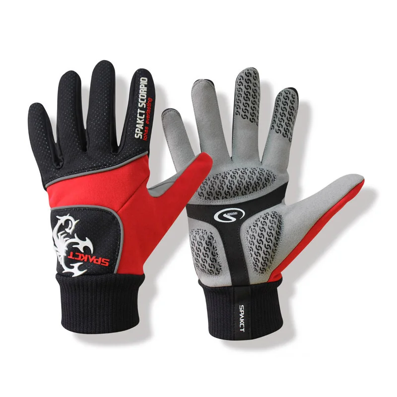 Spakct Bicycle Gloves Full Long Finger Cycling Sports Riding Racing