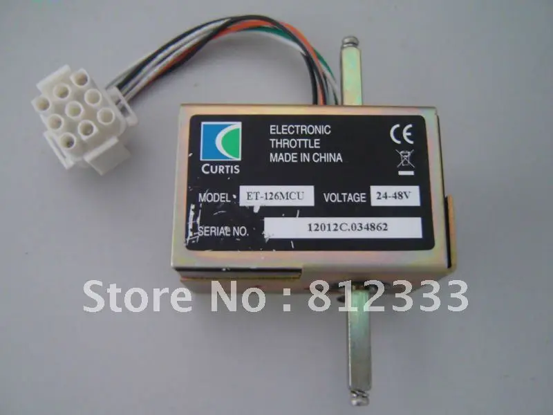 

AUTHENTIC CURTIS ET126 MCU 24-48V ELECTRONIC THROTTLE FOR CURTIS ZAPI CONTROLLER ELECTRIC TRUCK FORKLIFT STACKER PALLET