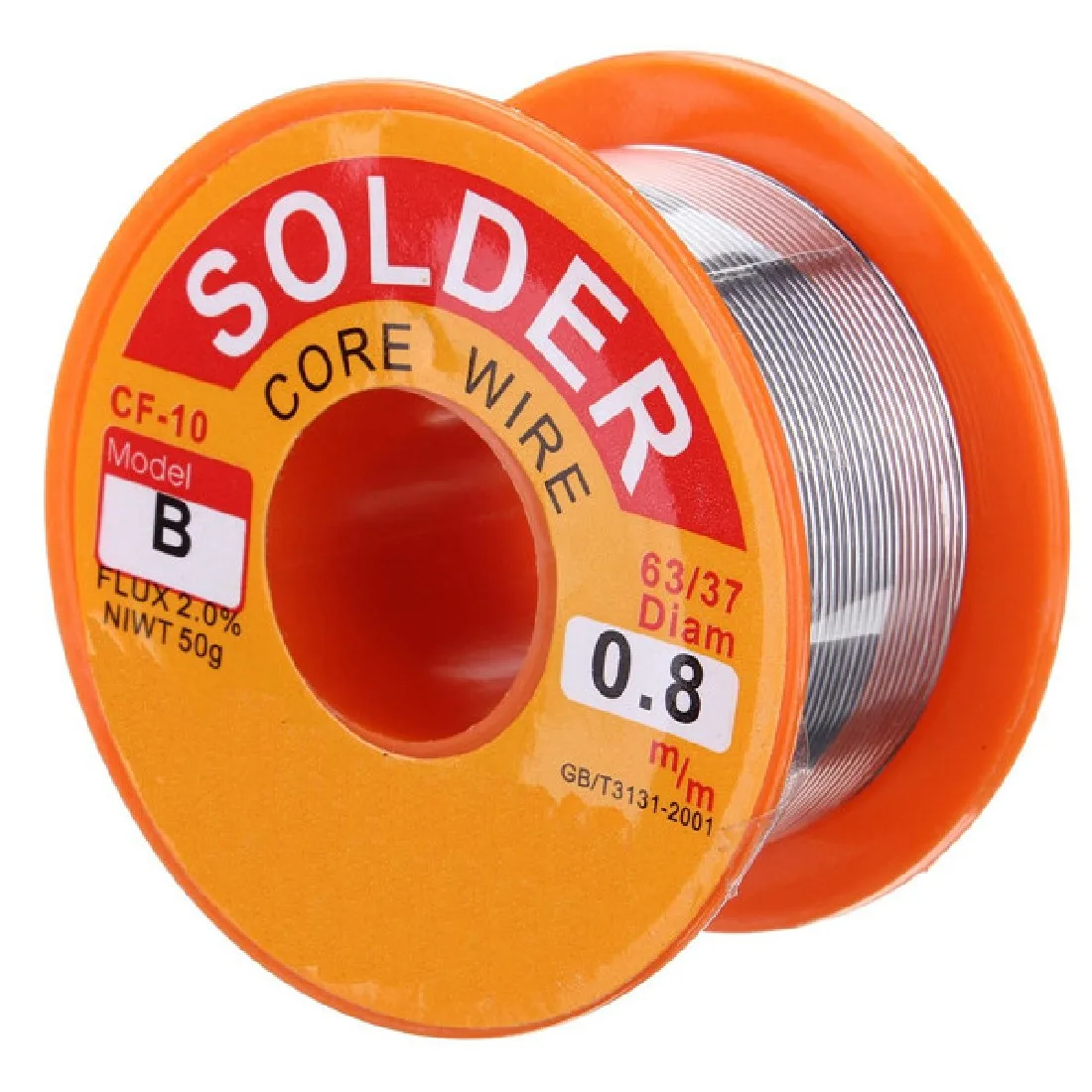 

Tin Lead Diam 0.8mm 63/37 Solder Wire Clean Rosin Core Welding Flux Soldering Iron Wire Reel Soldering Tools
