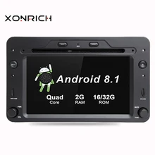 Car Multimedia Lettore 2Din Android 8.1 32 GRom AutoRadio Per Alfa Romeo Spider Brera 159 Sportwagon 2006 di Navigazione GPS DVD wifi