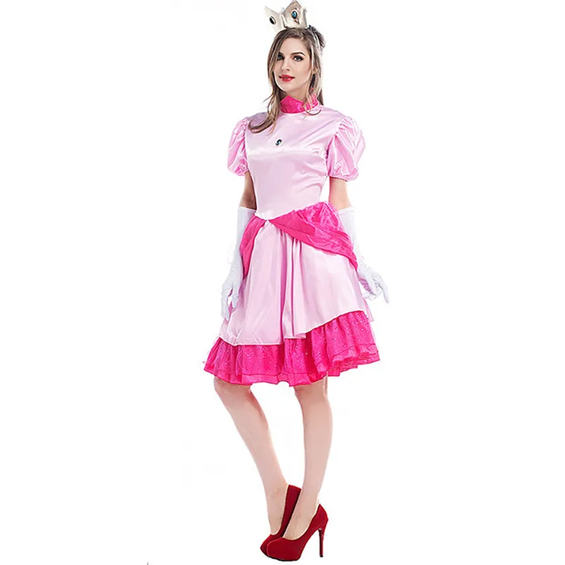 Halloween Princess Peach Costume For 