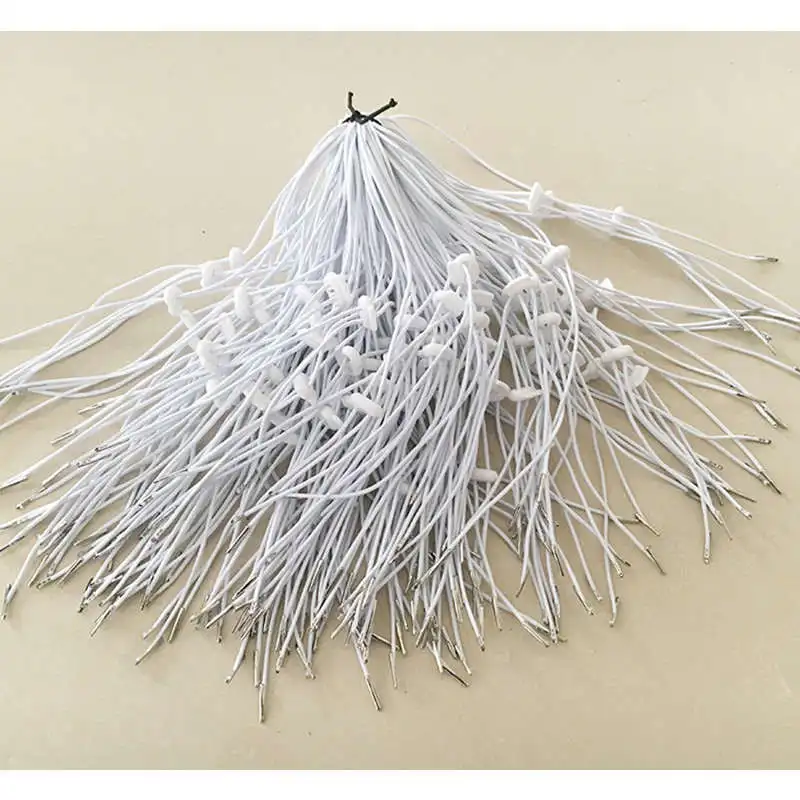 

Polyester 0.6 Meters Long Adjustable Braided Elastic Stretch Cord Detachable String Strap Rope Thread For Hat Cap White 1PC