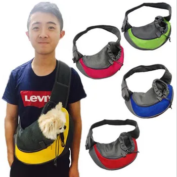 

2017 Hot Selling Travel Pet Carrier Bag Pet Dog Cat Puppy Front Carrier Mesh Comfort Travel Tote Shoulder Bag Sling Backpack