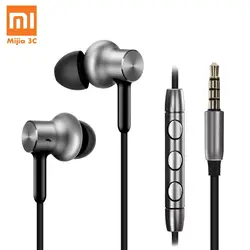 Оригинальный Xiaomi mi In-Ear Hybrid Pro HD наушники с mi c шумоподавлением mi гарнитура для мобильных телефонов huawei Red mi 4