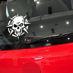 Забавный Череп Наклейки Storm призрак украшения Наклейка для Toyota Renault Chevrolet Volkswagen Тесла Opel hyundai Kia Lada