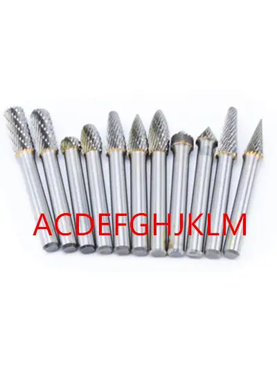 *8mm Double Cut Tungsten Carbide Rotary File Burr 6mm Shank Metal Grinding Tool*