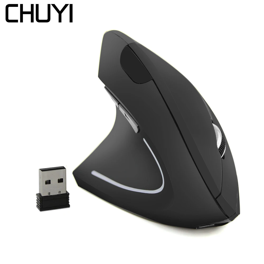 Buy CHUYI Left Handed Mouse 2.4G Wireless Game