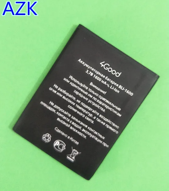 

B-TAIHENG 100% New 1600mAh BLI-1600 Battery for 4Good S450m 4G Phone Battery Replacement