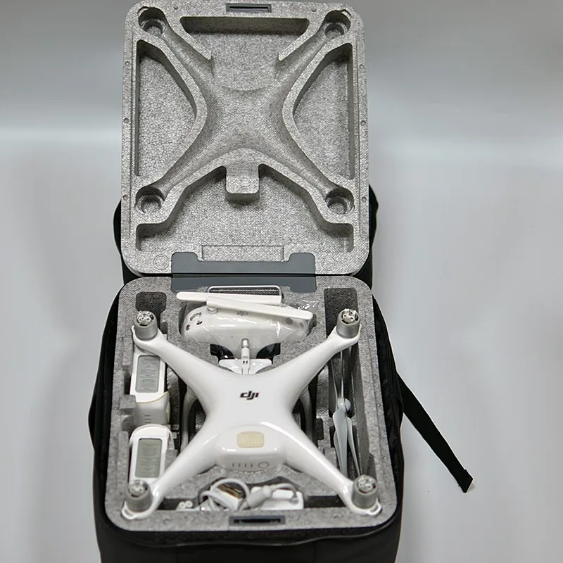 DJI Phantom 4 Waterproof Backpack Carrying Case Portable Black Aluminum Bag Phantom4 Outdoor Bag