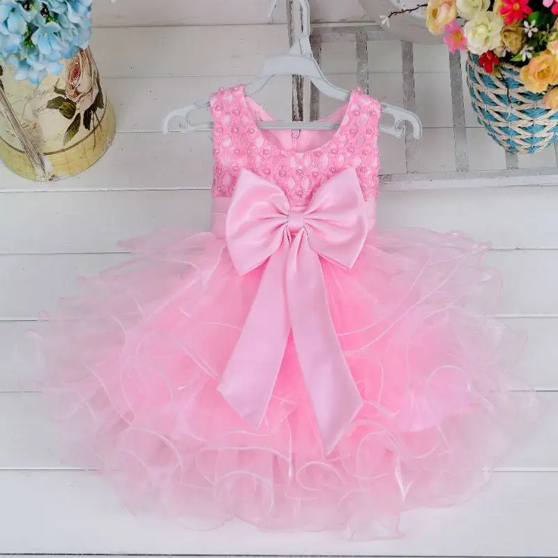 2016 Summer Girls Wedding Party One Piece Dresses Princess Children